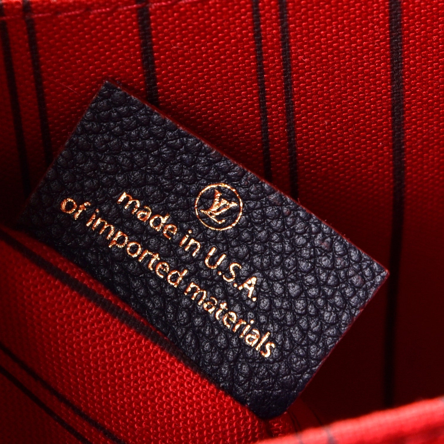 Louis Vuitton Empreinte Pochette Metis Marine Rouge 10 of 10