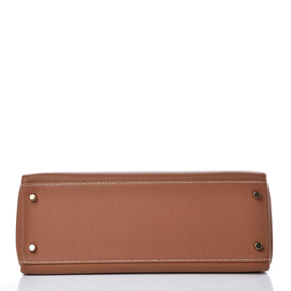Hermes Togo Kelly Retourne 32 Gold 6 of 30
