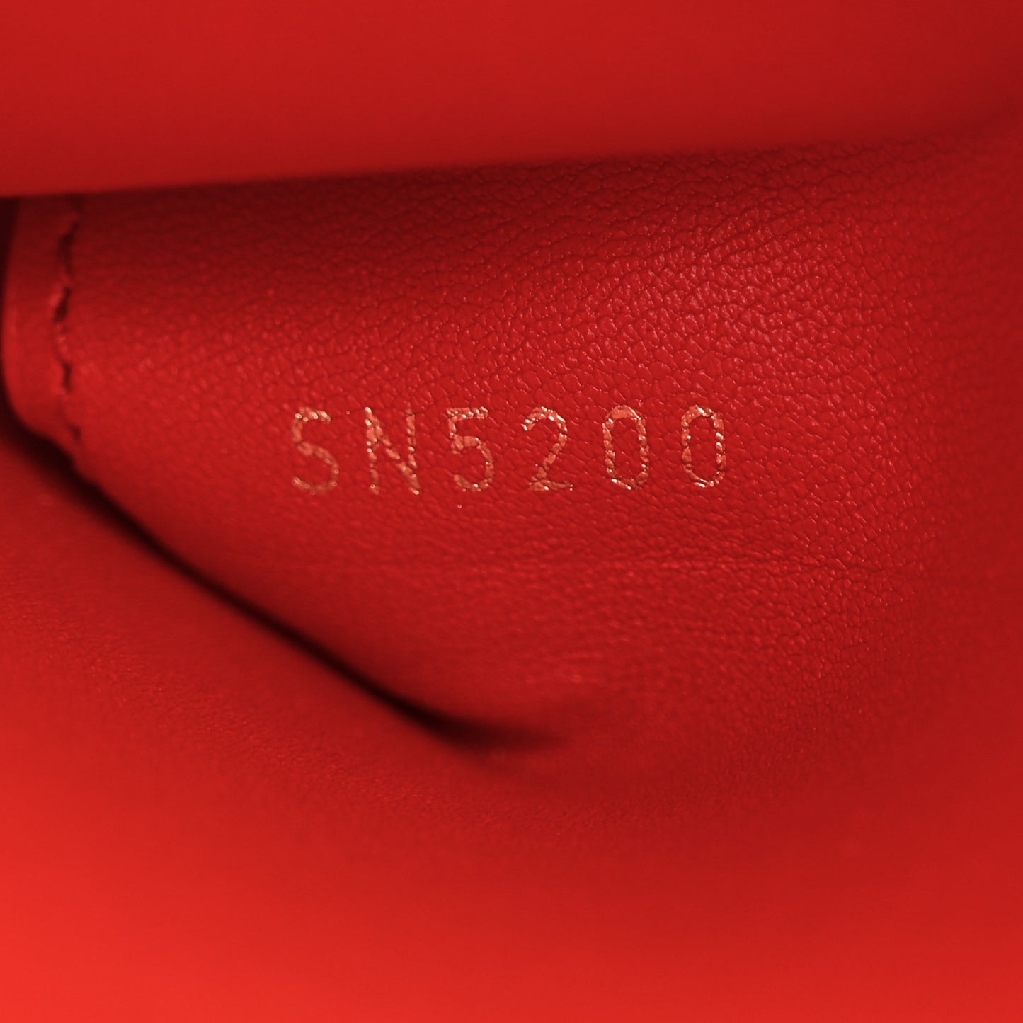 Monogram Medium Kirigami Pochette Insert Coquelicot