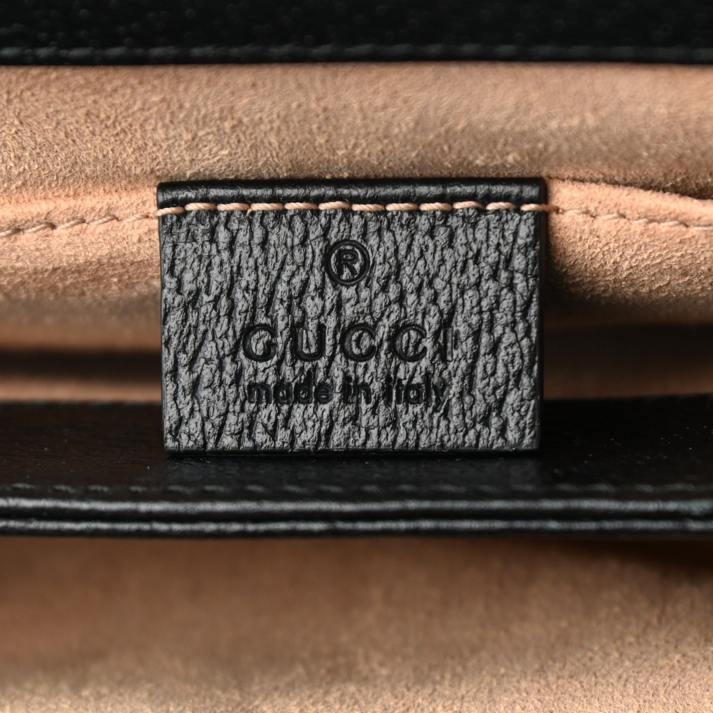 Calfskin GG Web Small Ophidia Chain Shoulder Bag Black