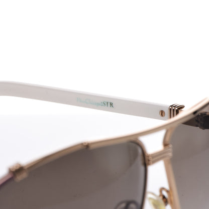 Christian Dior Chicago 2 Aviator Sunglasses White 7 of 12