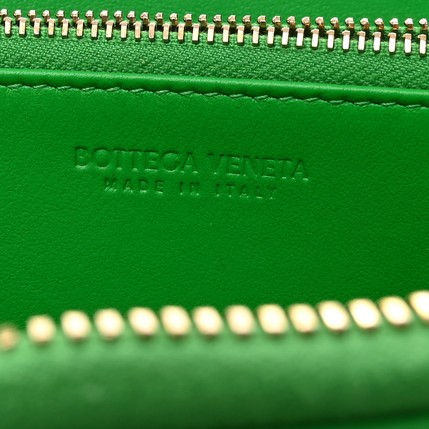 Bottega Veneta Nappa Intrecciato Zip Around Wallet Parakeet 6 of 7