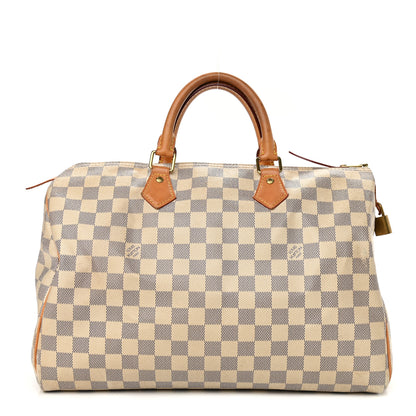 Louis Vuitton Damier Azur Speedy 35 1 of 14