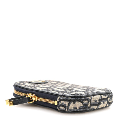Christian Dior Oblique 30 Montaigne Phone Holder Blue 4 of 10