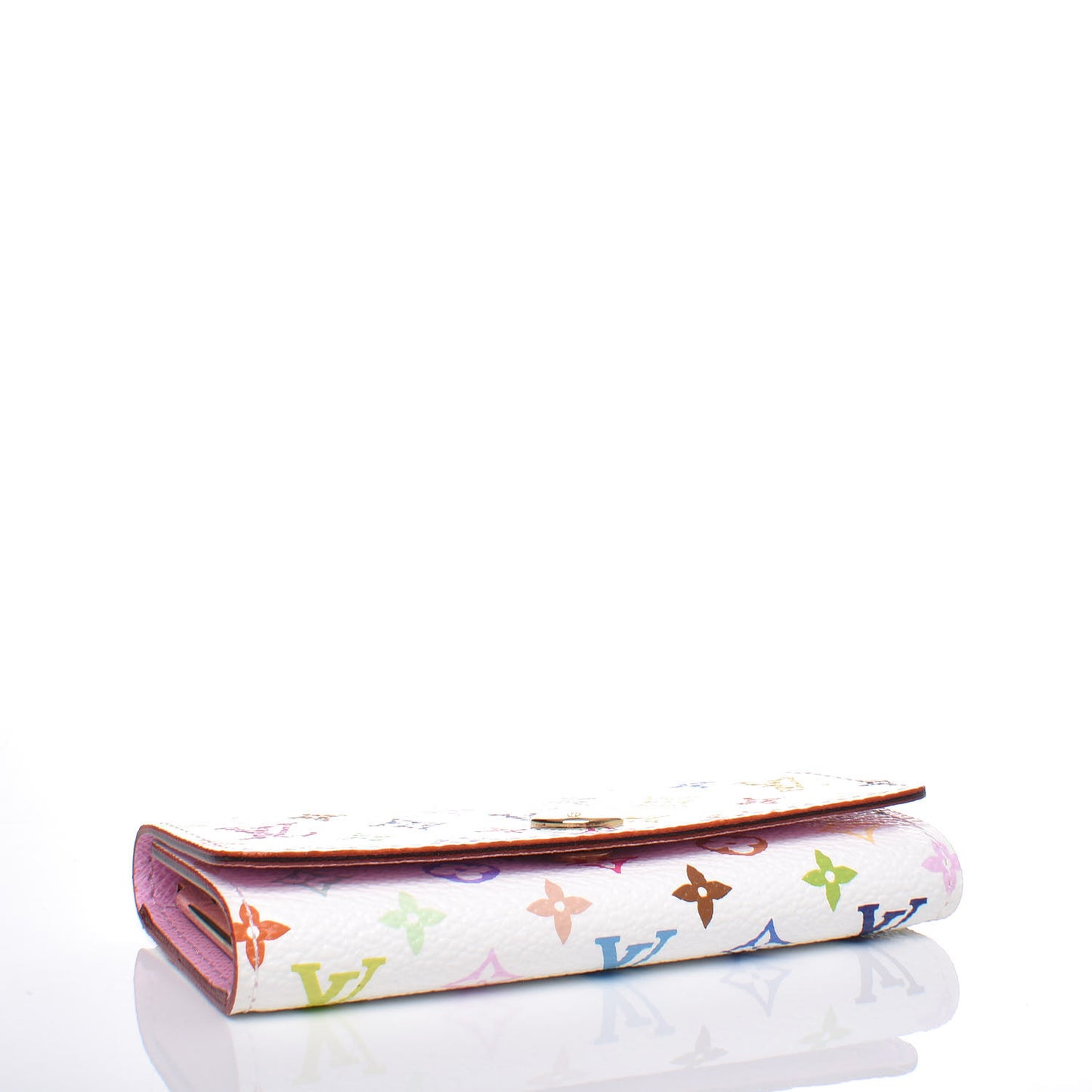Monogram Multicolor Multicles 4 Key Holder White Litchi