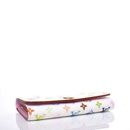 Louis Vuitton Monogram Multicolor Multicles 4 Key Holder White Litchi 4 of 8
