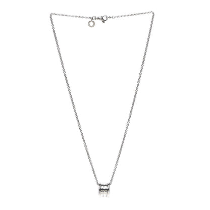 Bulgari 18K White Gold B.Zero1 Pendant Necklace 3 of 5