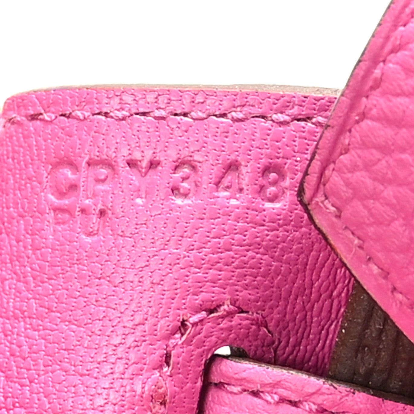 Hermes Togo Birkin 25 Magnolia 7 of 11