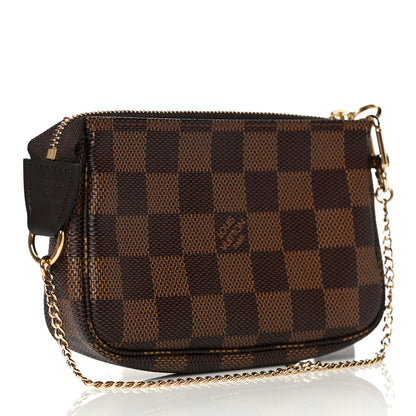 Louis Vuitton Damier Ebene Mini Pochette Accessories 3 of 11
