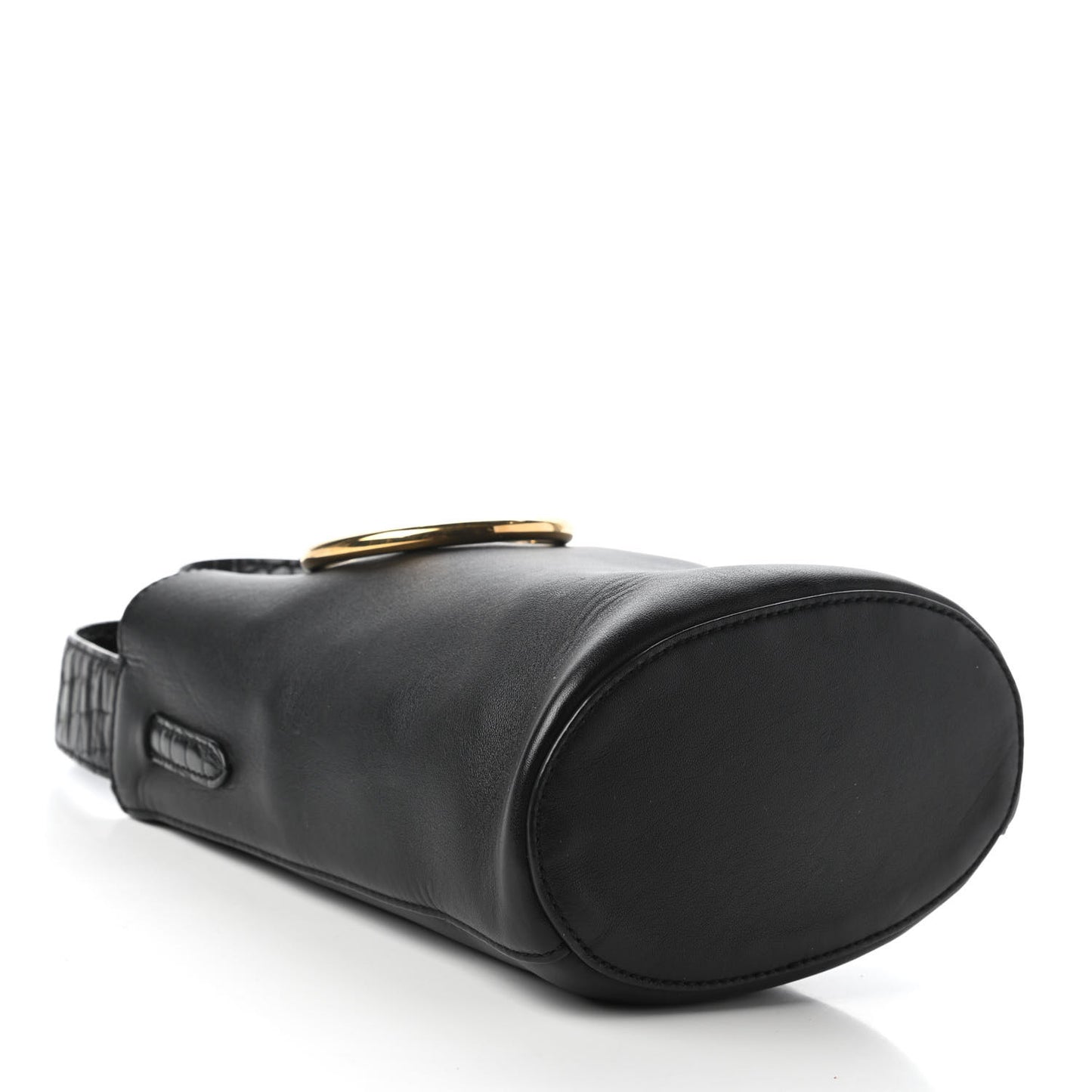Alter Nappa Medium Ring Bucket Bag Black