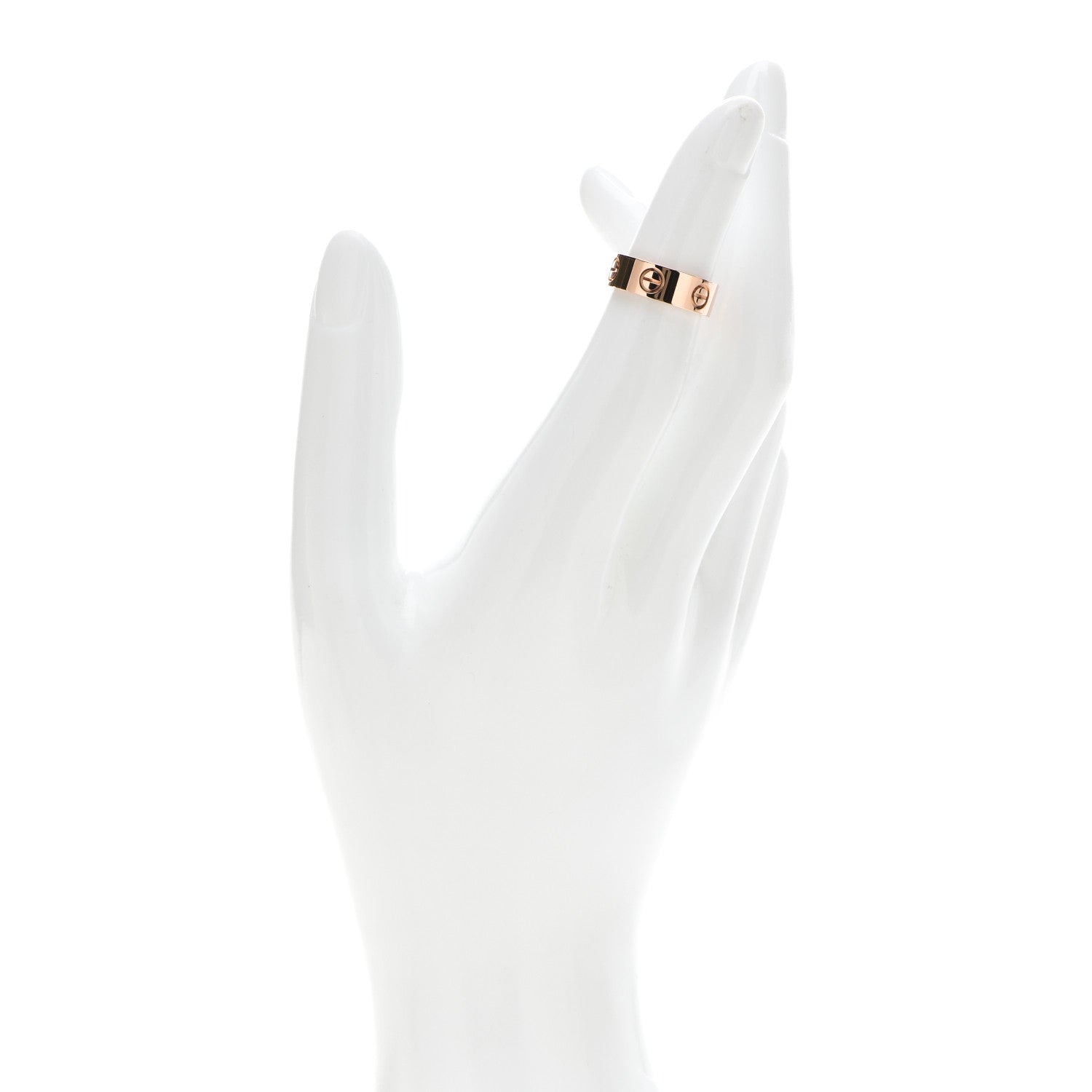 Cartier 18K Pink Gold 5.5mm LOVE Ring 46 3.75 2 of 7