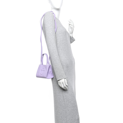 Telfar Vegan Leather Small Shopping Bag Lavender 2 of 10