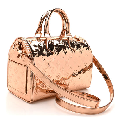 Louis Vuitton Monogram Miroir Speedy Bandouliere 25 Copper 3 of 9