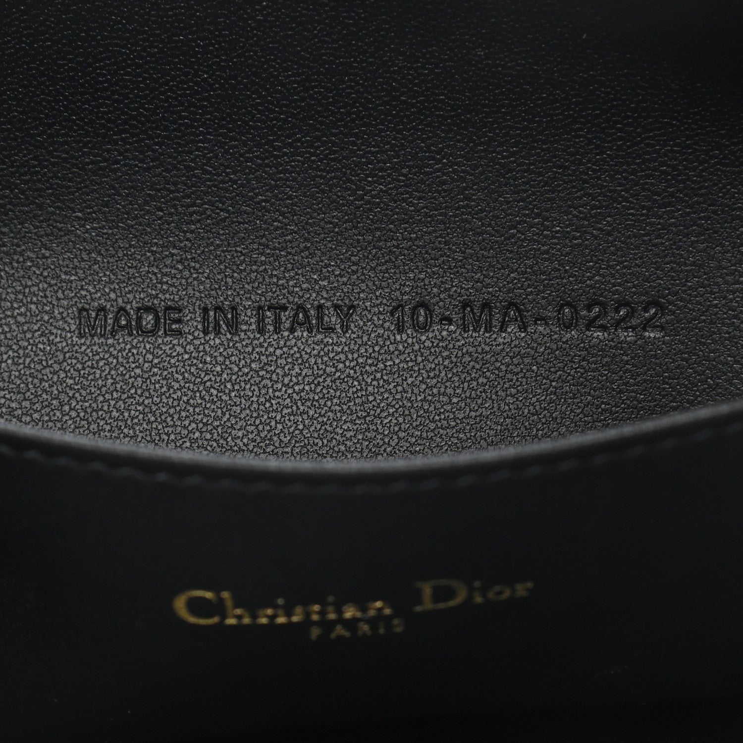 Christian Dior Supple Calfskin Cannage Large Caro Daily Pouch Black 7 of 7