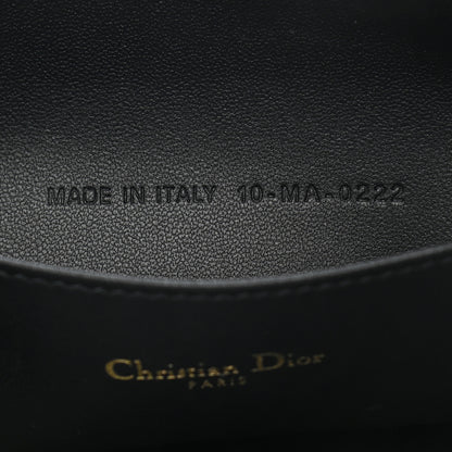 Christian Dior Supple Calfskin Cannage Large Caro Daily Pouch Black 7 of 7