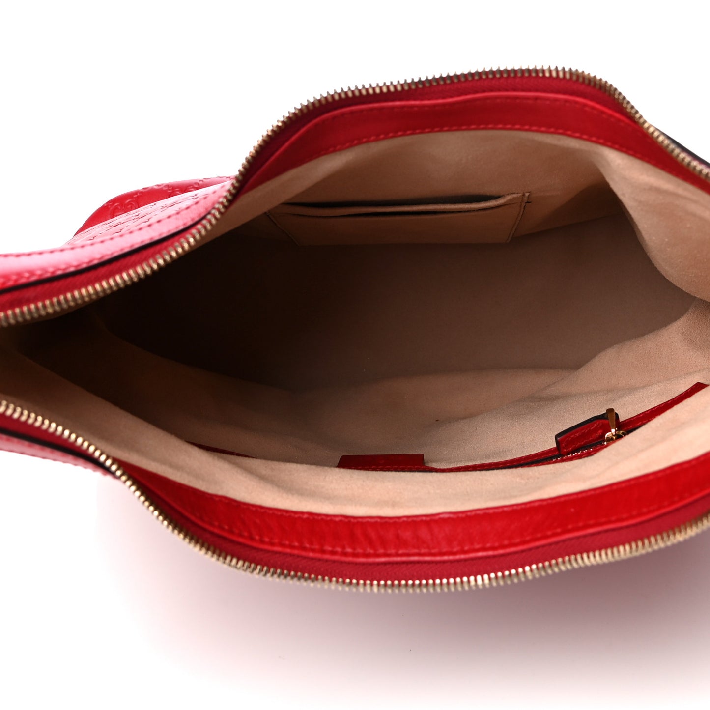 Guccissima Linea A Hobo Red