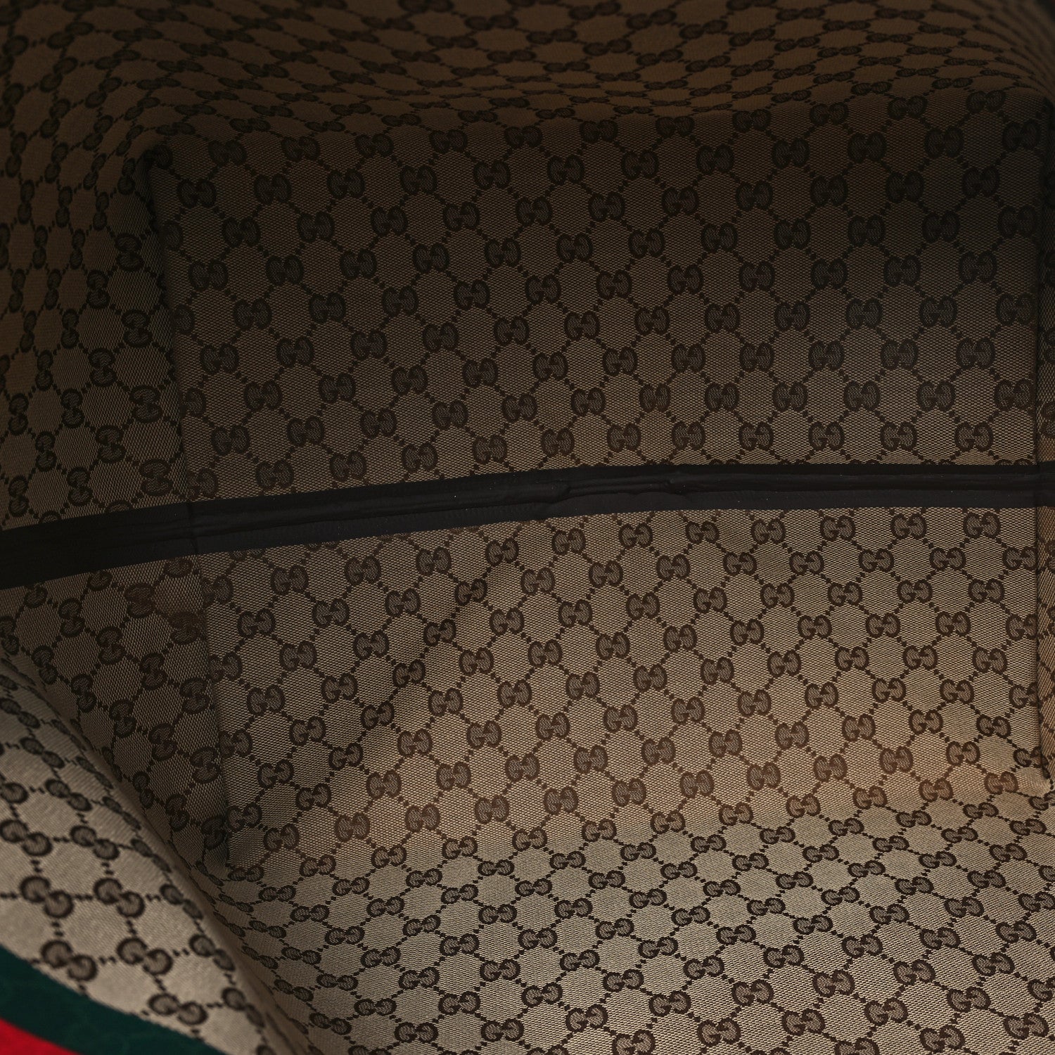 Gucci Original GG Canvas Large Totissima Shopping Tote Beige Ebony 6 of 11