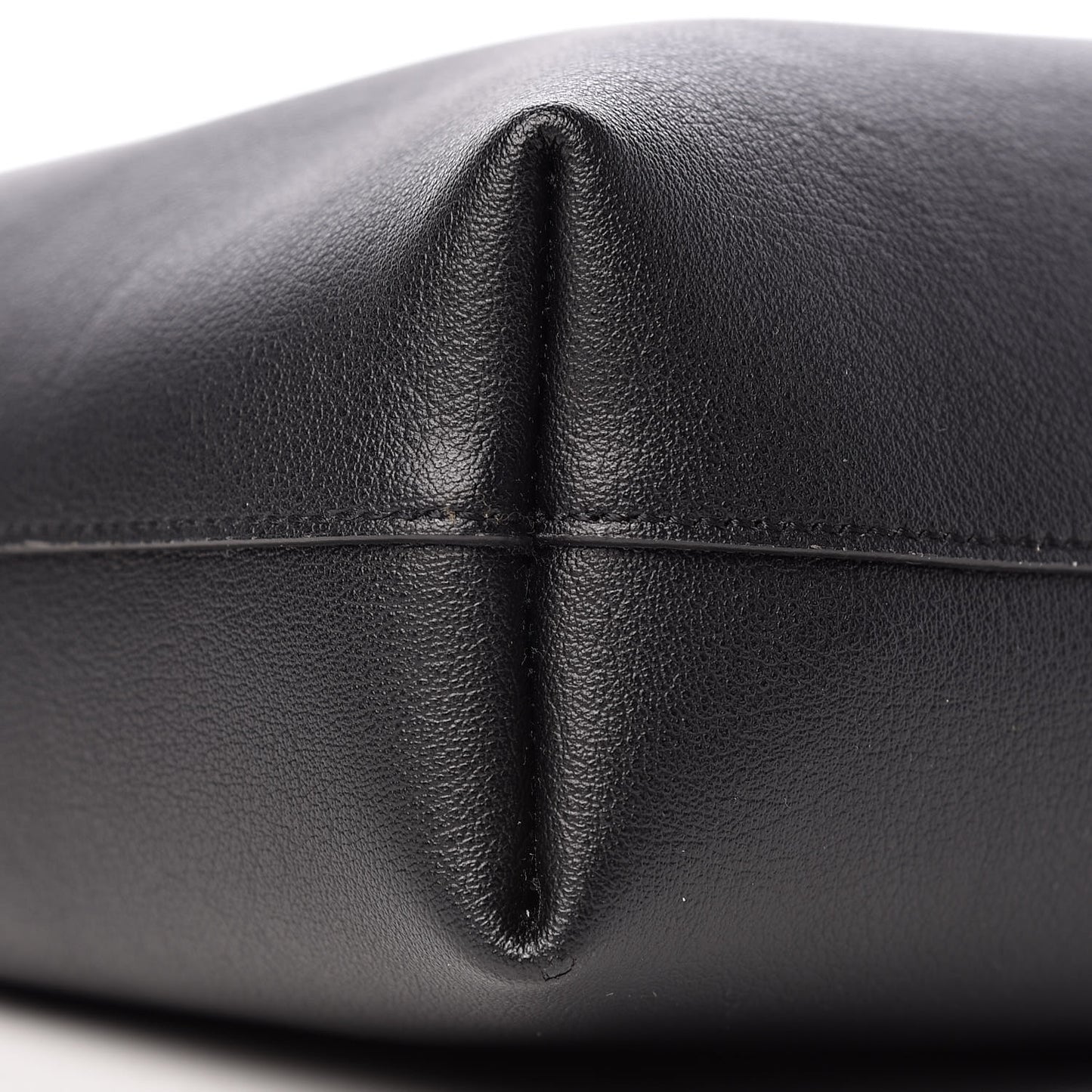 Calfskin Toy Shopping Tote Black