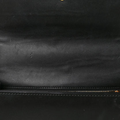 Gucci Calfskin Small Sylvie Shoulder Bag Black 10 of 11