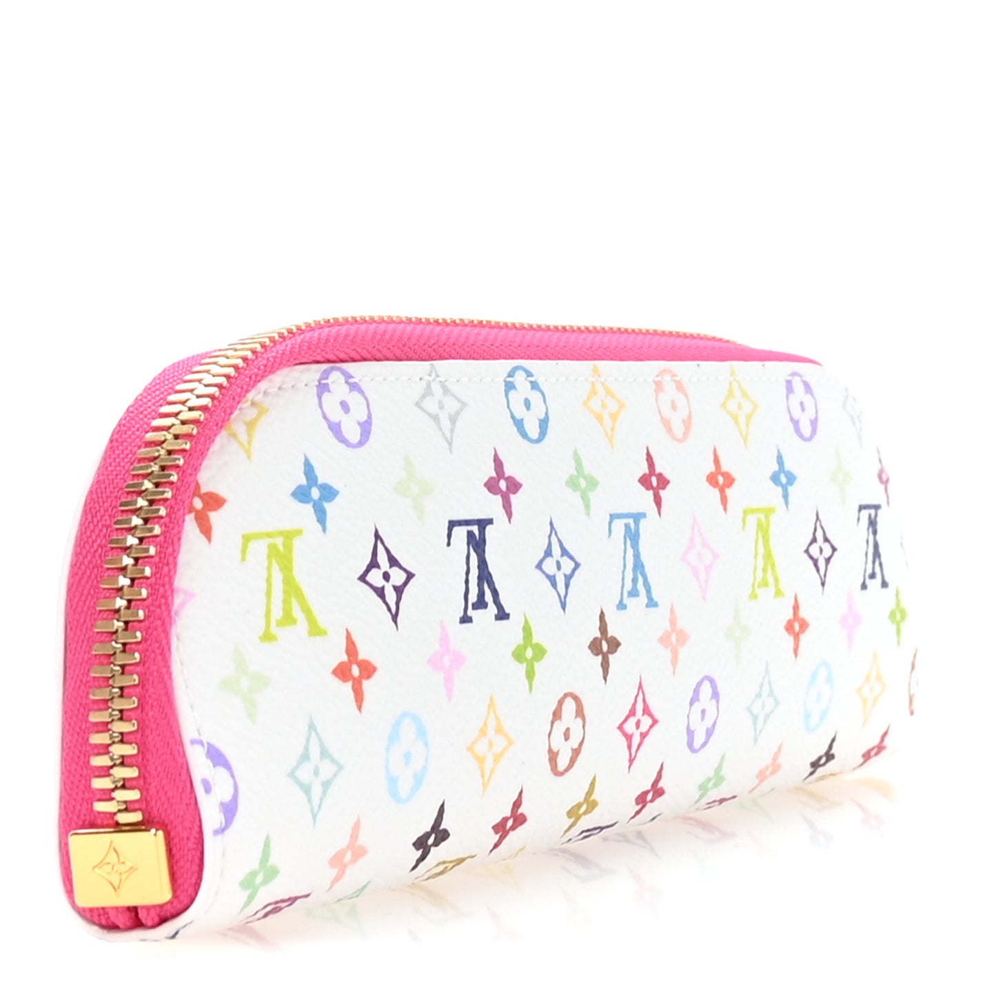 LV X TM Monogram Multicolor Charlotte Pencil Pouch Fuchsia