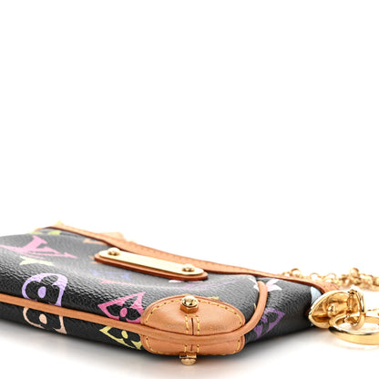 Louis Vuitton LOUIS VUITTON Monogram Multicolor Pochette Milla PM Black 8 of 8