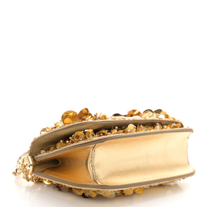 Dolce & Gabbana Sequin DG Shoulder Bag Oro 4 of 9