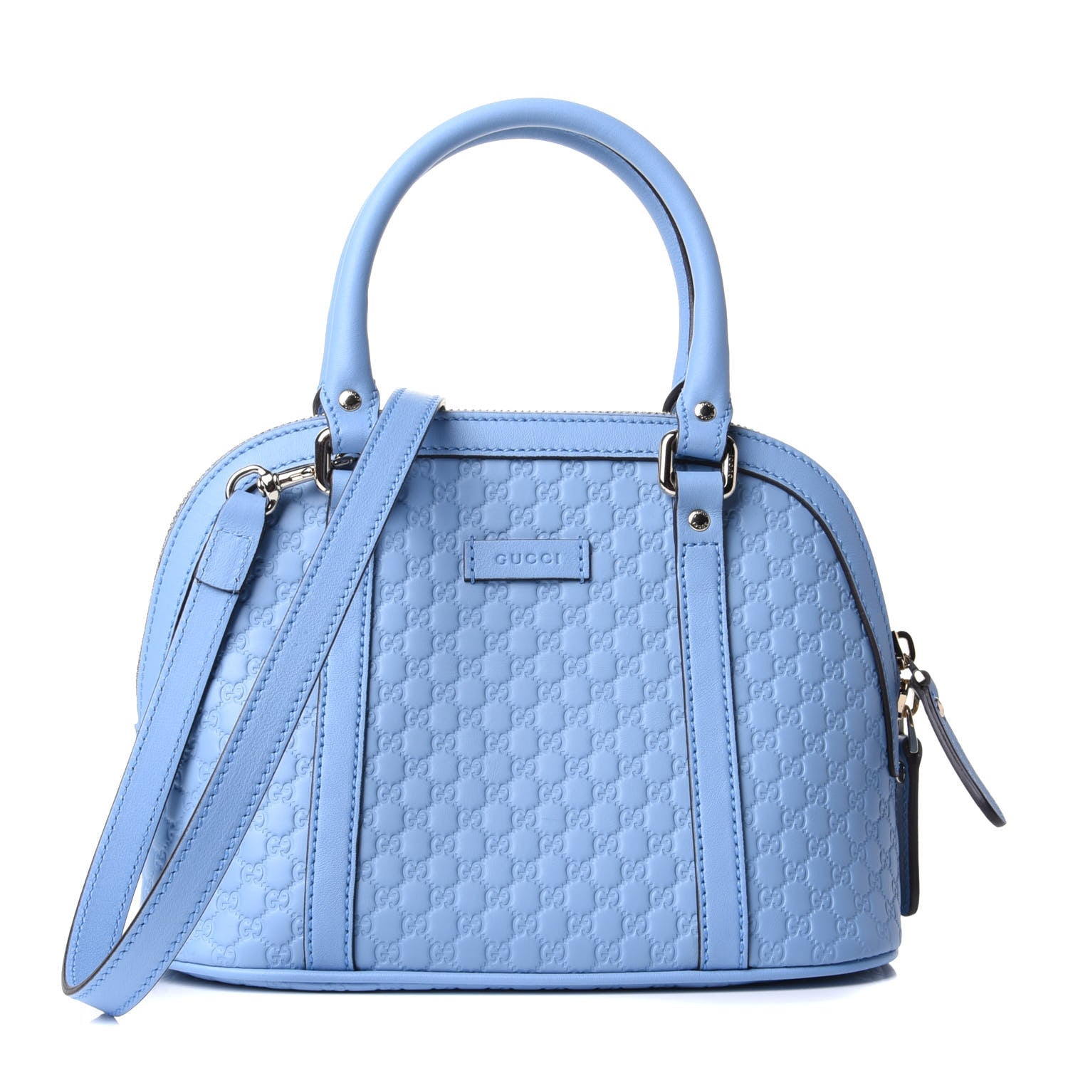 Gucci Microguccissima Mini Dome Bag Mineral Blue 1 of 4