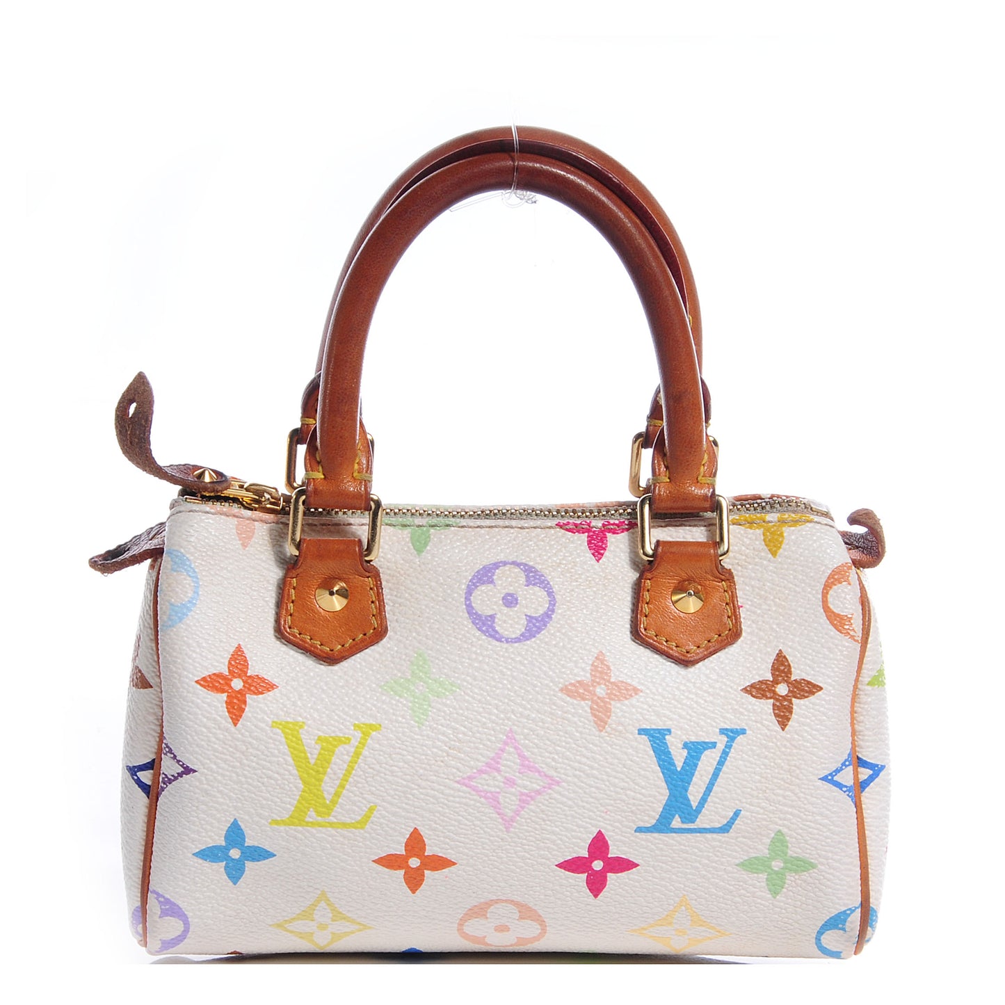Monogram Multicolor Mini Sac HL Speedy White