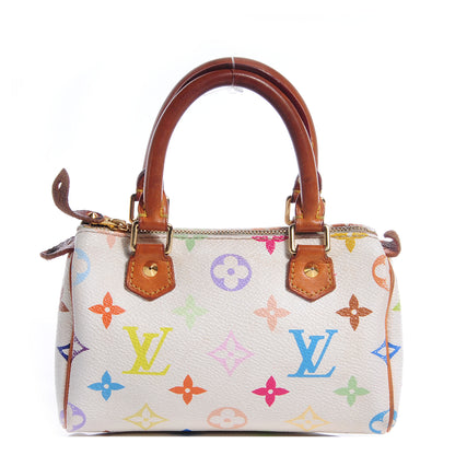 Louis Vuitton Monogram Multicolor Mini Sac HL Speedy White 1 of 7