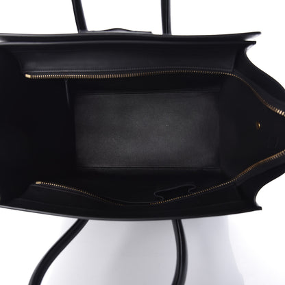 Celine Smooth Calfskin Mini Luggage Black 5 of 8