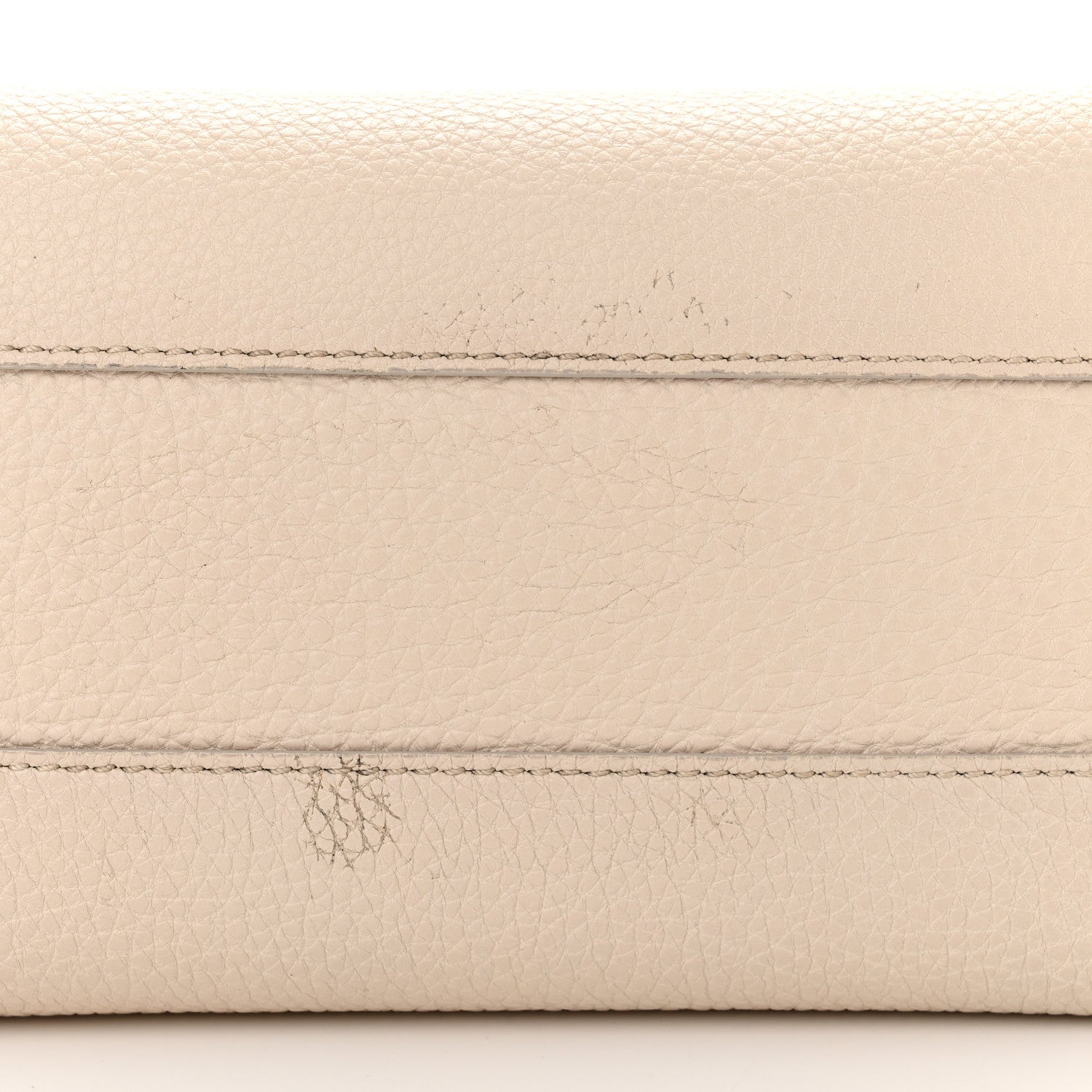 Burberry Grainy Calfskin House Check Small Banner Tote Beige 10 of 13