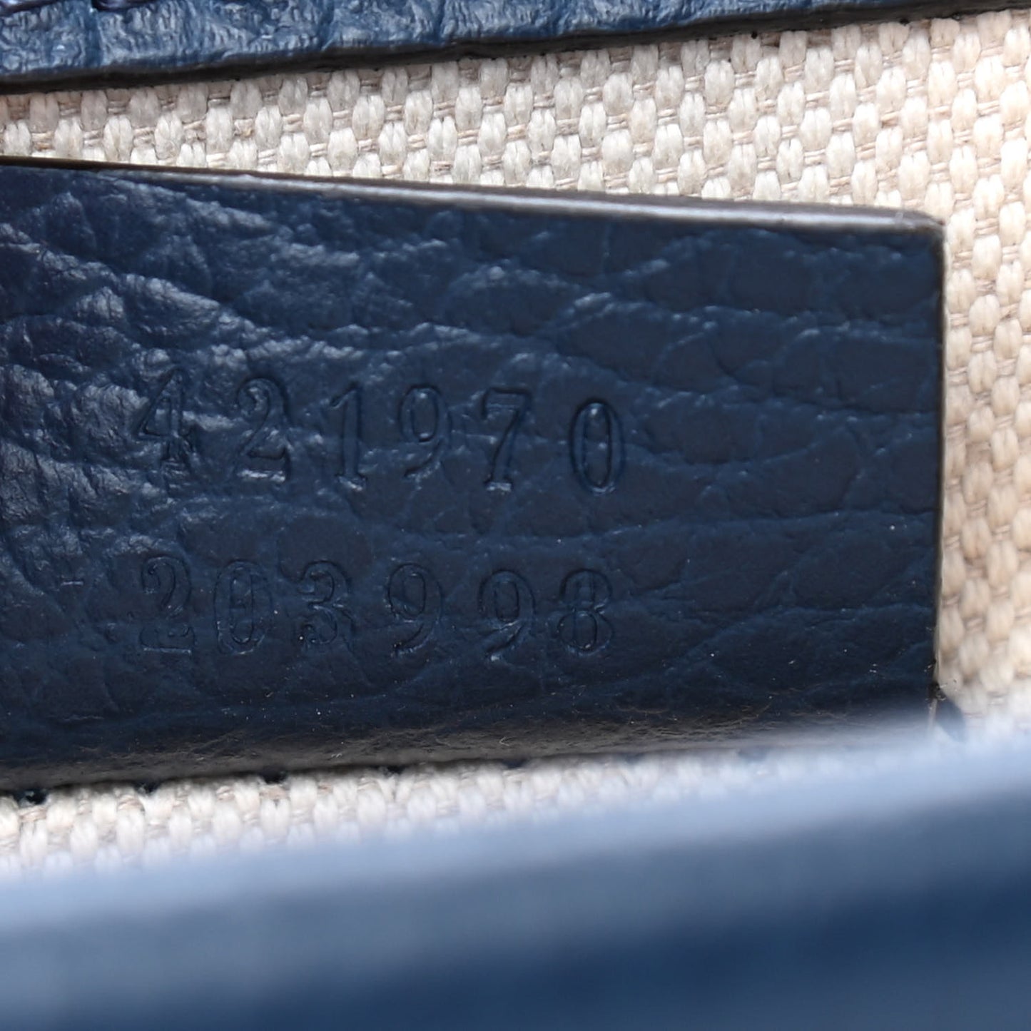 Dollar Calfskin Crystal Mini Dionysus Shoulder Bag Blue Agata Montana Sapphire