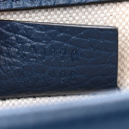 Gucci Dollar Calfskin Crystal Mini Dionysus Shoulder Bag Blue Agata Montana Sapphire 7 of 10