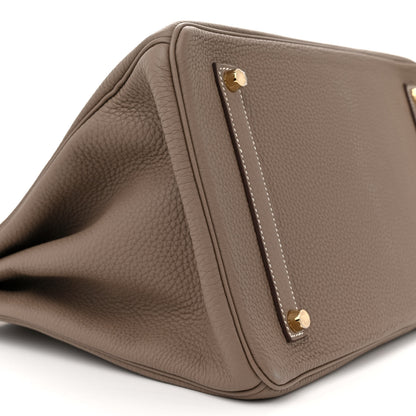 Hermes Togo Birkin 35 Etoupe 9 of 11