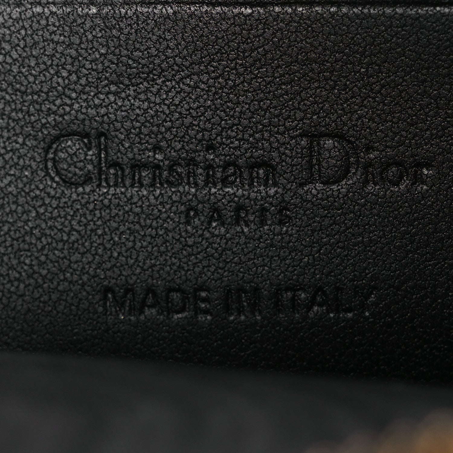 Christian Dior Lambskin Cannage Lady Dior Phone Holder Black 6 of 11
