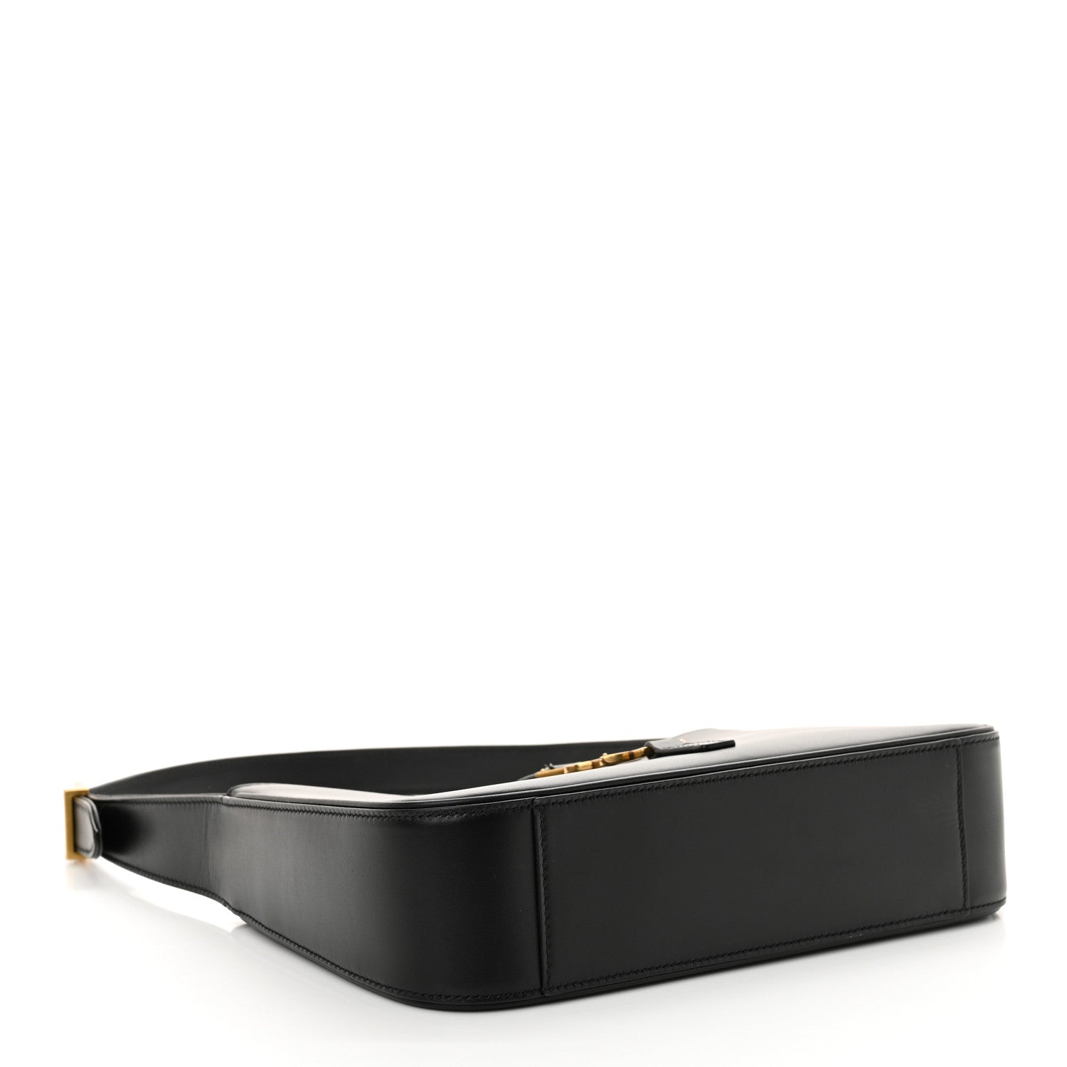 Saint Laurent Smooth Calfskin Le 5 A 7 Hobo Black 4 of 11