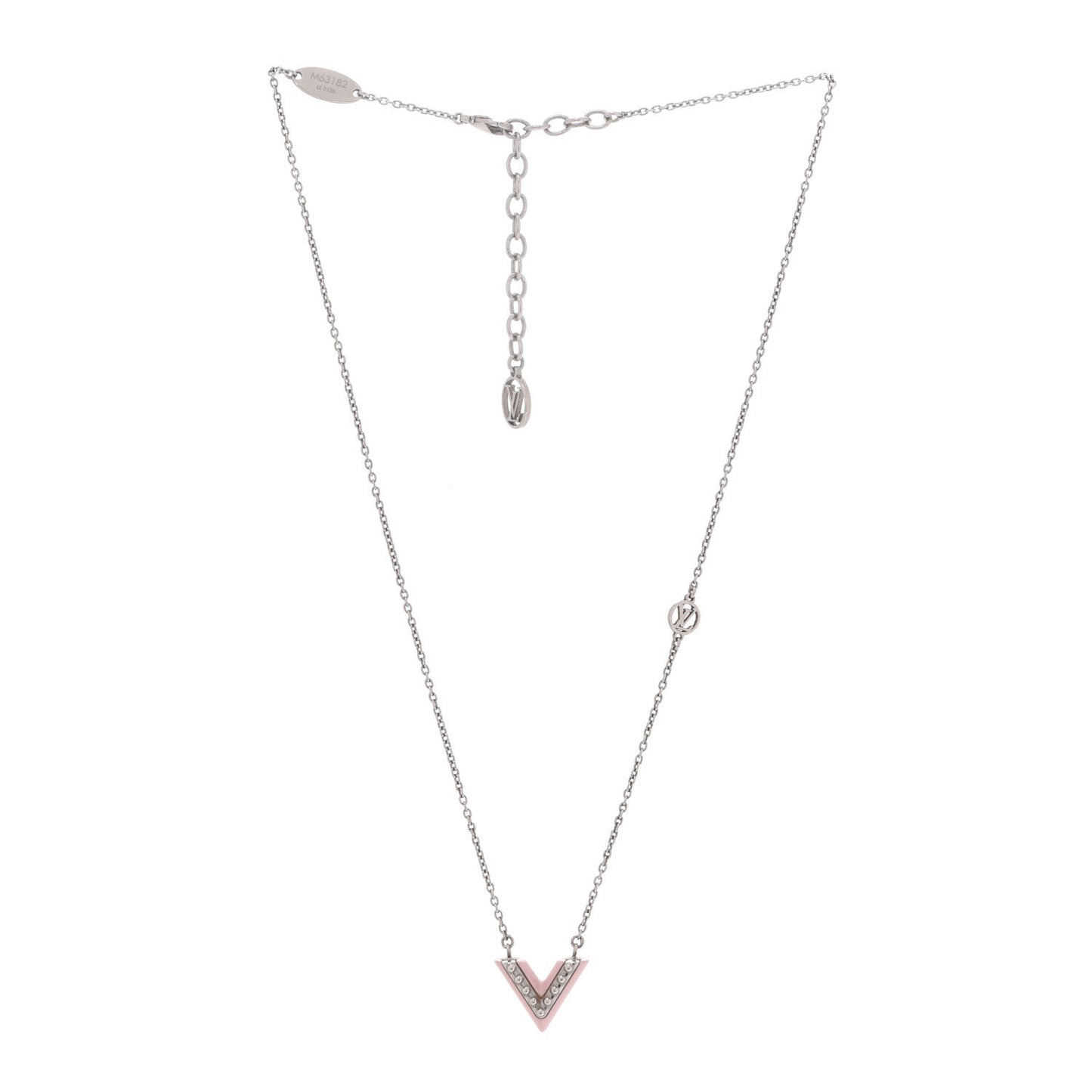 Essential V Necklace Rose Palla