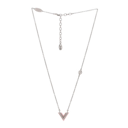 Louis Vuitton Essential V Necklace Rose Palla 3 of 8