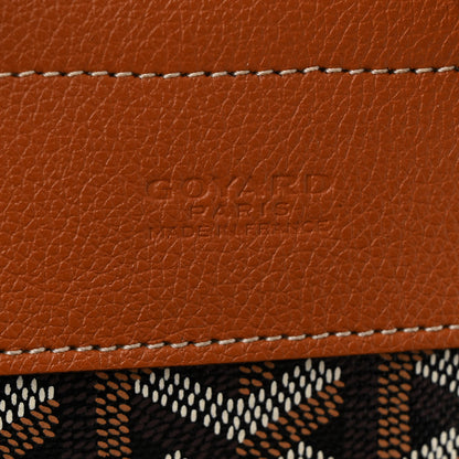 Goyard Goyardine Calfskin Mini Alpin Backpack Black Gold 6 of 13