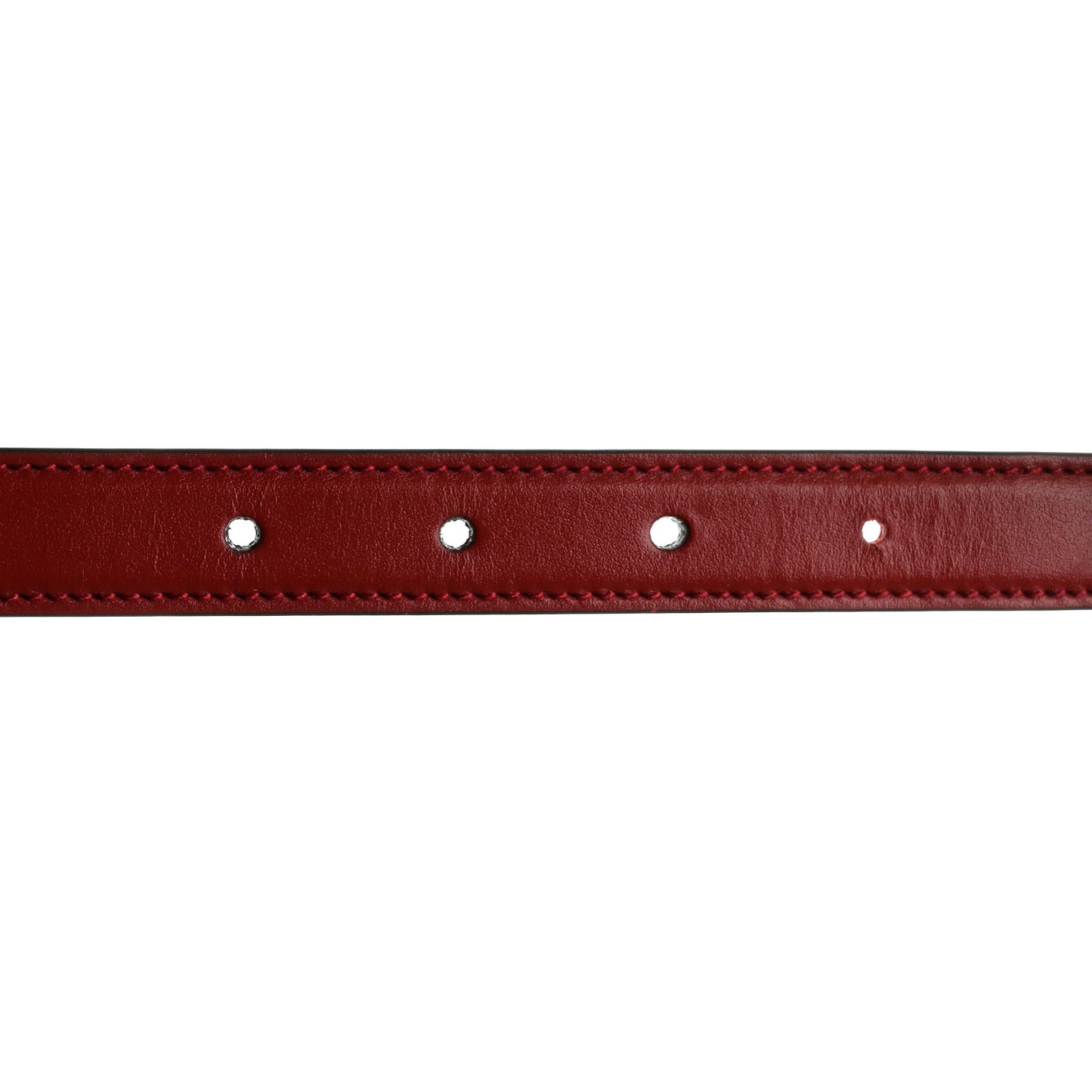 Plutone Calfskin Gucci Buckle 20mm Thin Belt 90 36 Rosso