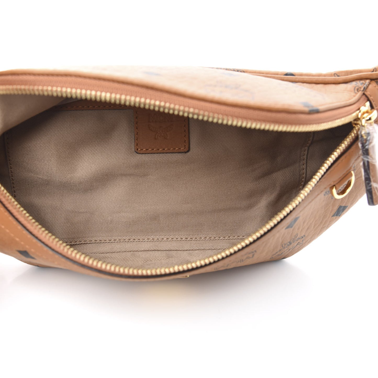 Visetos Small Fusten Belt Bag Cognac