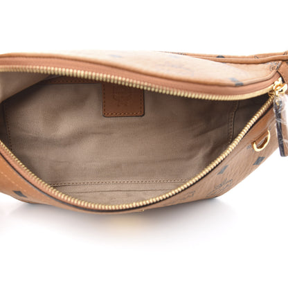 MCM Visetos Small Fusten Belt Bag Cognac 5 of 8
