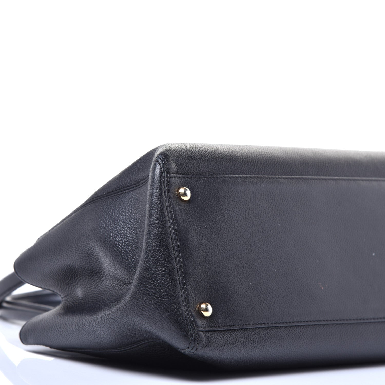 Chanel Calfskin Small Cerf Executive Shopper Tote Black 8 of 10