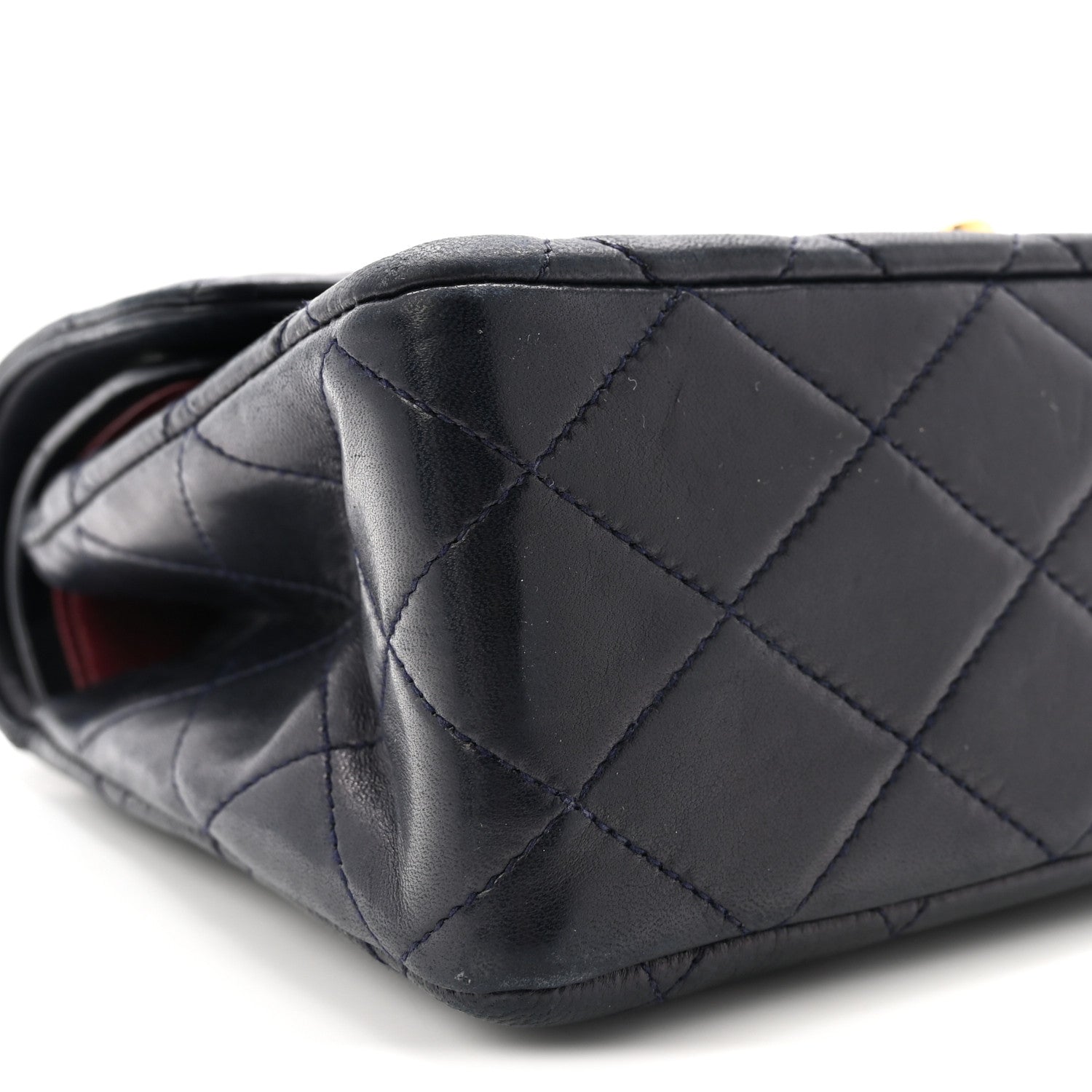 Chanel Lambskin Quilted Small Double Flap Bag Black 10 of 11