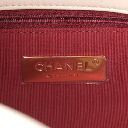 Chanel Lambskin Quilted Medium Chanel 19 Flap White 6 of 10