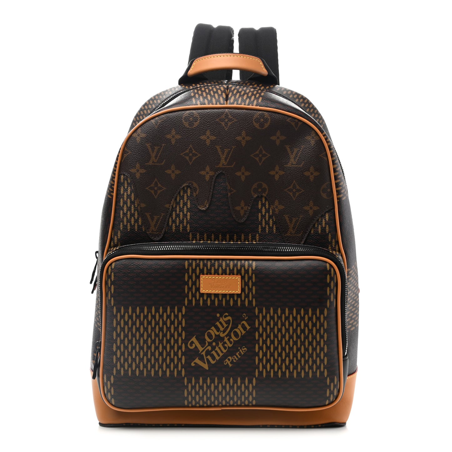 X NIGO Giant Damier Ebene Monogram Campus Backpack