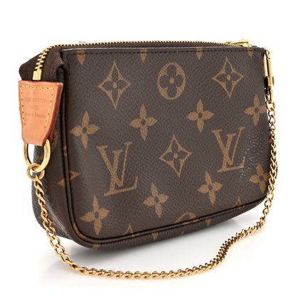 Louis Vuitton Monogram Mini Pochette Accessories 3 of 12