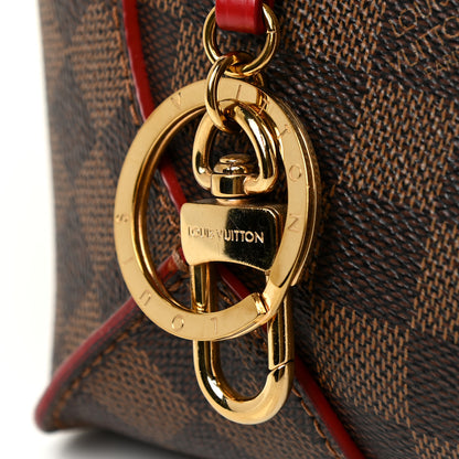 Louis Vuitton Damier Ebene Caissa Hobo Cherry 17 of 17