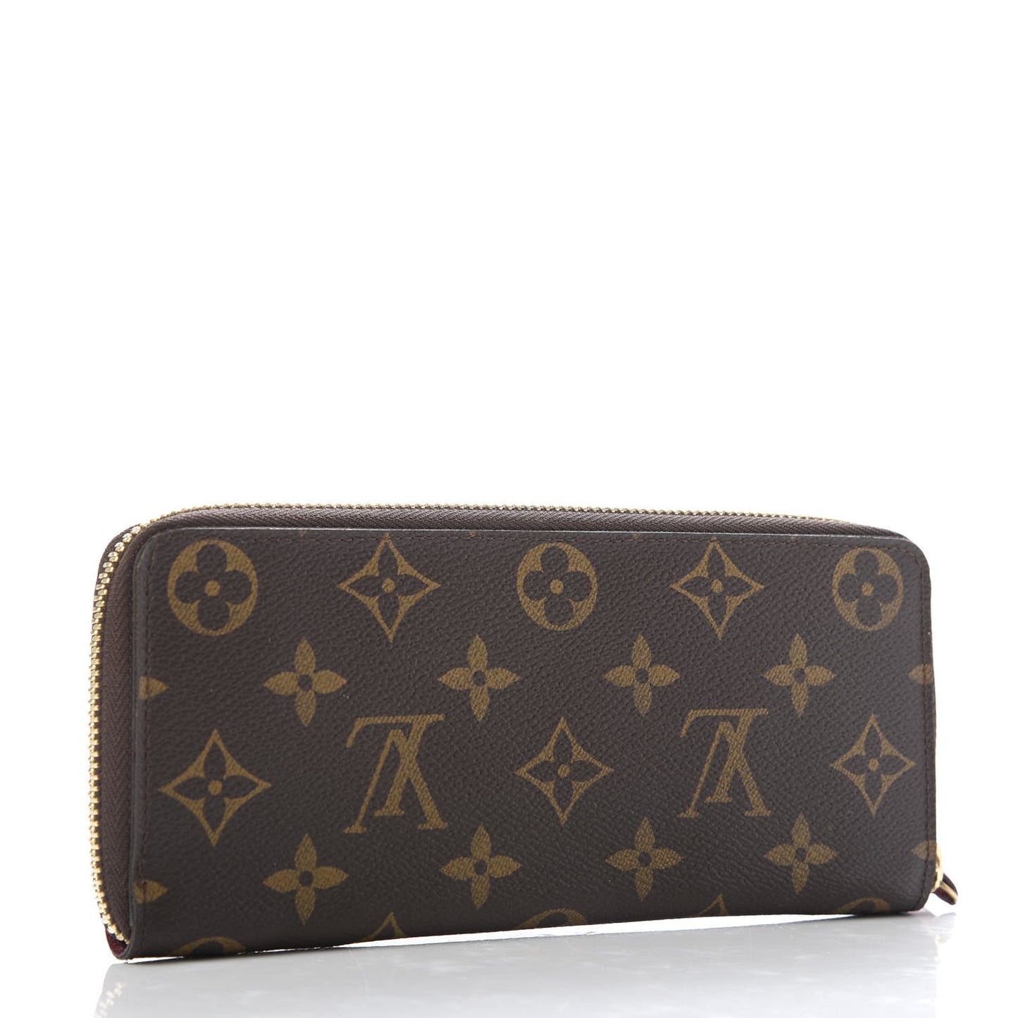 Monogram Clemence Wallet Fuchsia