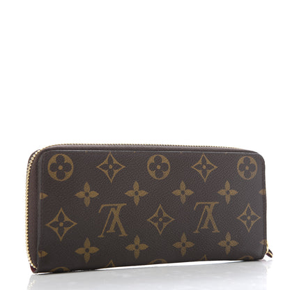 Louis Vuitton Monogram Clemence Wallet Fuchsia 3 of 8